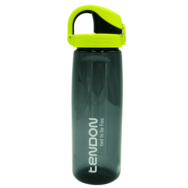 Tendon Nalgene láhev šedá se zeleným uzávěrem – packshot
