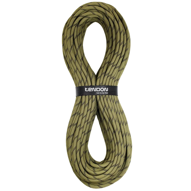 Lano static 10.5 zelená s černou