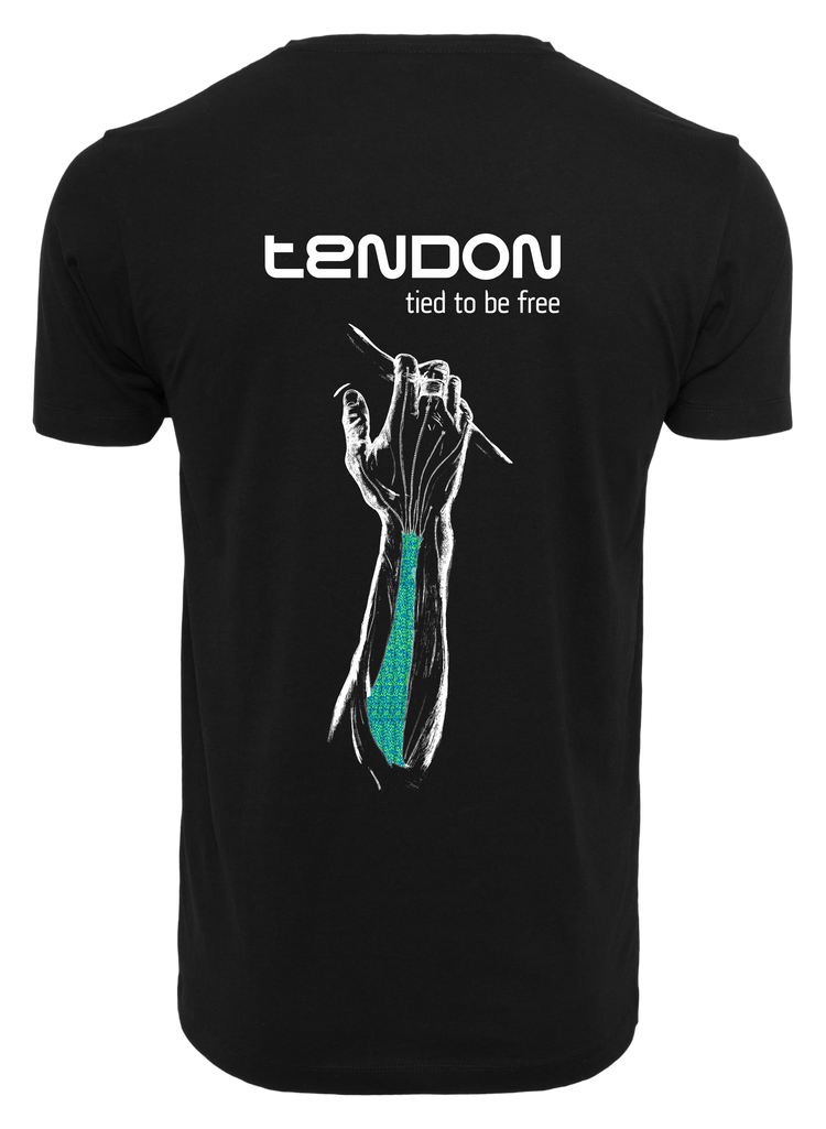 Tendon triko pánské s rukou černé