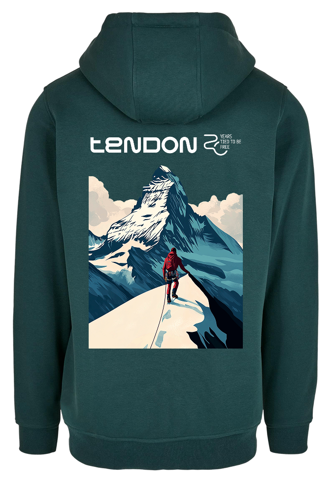 Mikina Tendon Anniversal - green